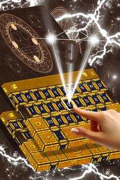 Aztec Gold Keyboard Theme screenshot 2