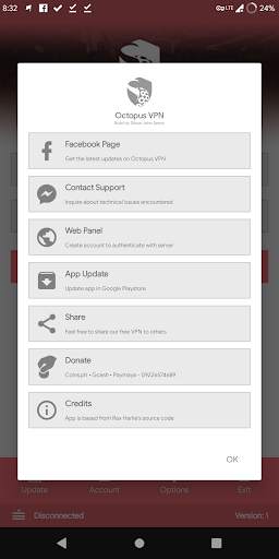 Octopus VPN screenshot 4