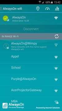 AlwaysOn wifi screenshot 1