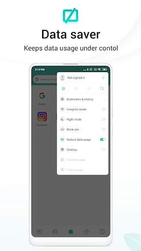 Mint Browser - Video download, Fast, Light, Secure screenshot 6