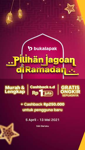 Bukalapak - Pilihan Jagoan di Ramadan screenshot 1