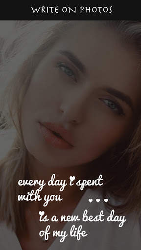 Write On Photos App screenshot 1