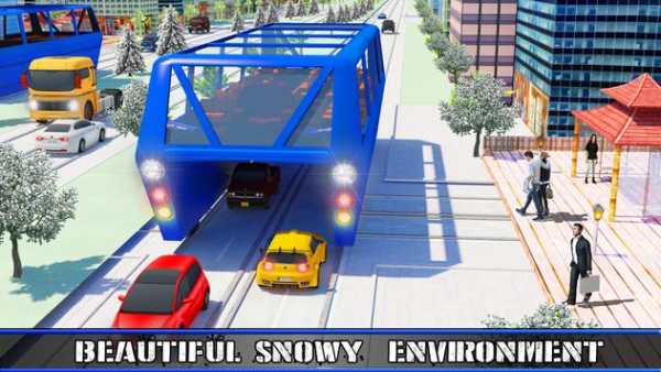 Transit Elevated Real Bus Driver Sim screenshot 1