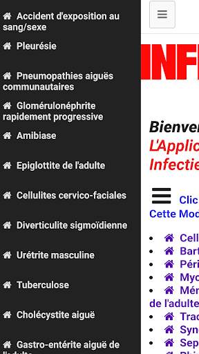Maladie Infectieuse screenshot 5