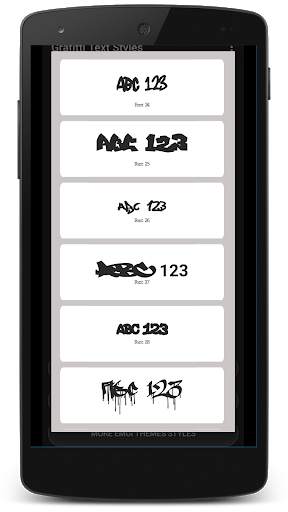 Grafitti Font For Huawei / Honor / EMUI screenshot 4