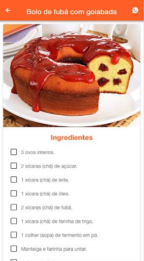 Bolo Caseiro - 30 Receitas screenshot 6