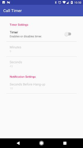 Call Timer screenshot 3