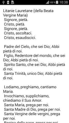 Litany of Loreto (audio   text) offline screenshot 7