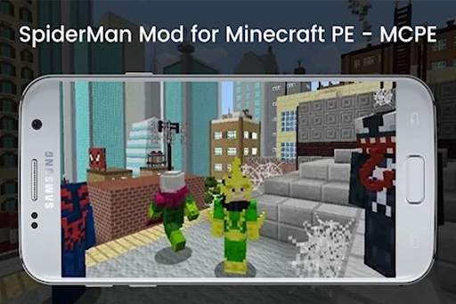 SpiderMan Mod for Minecraft screenshot 2