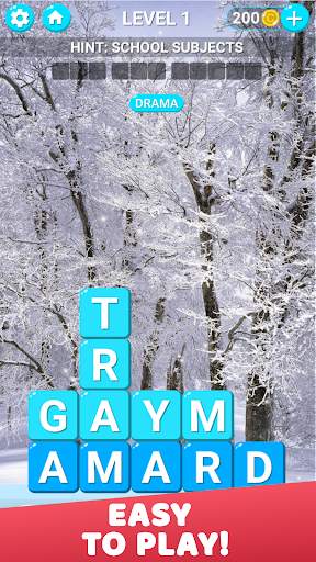 Word Blocks Crush: Word Search screenshot 1