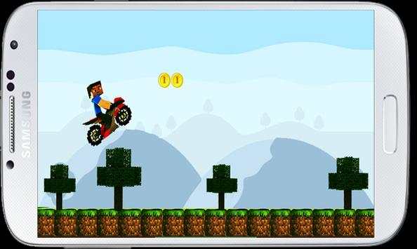hill climb racing minecraft screenshot 2