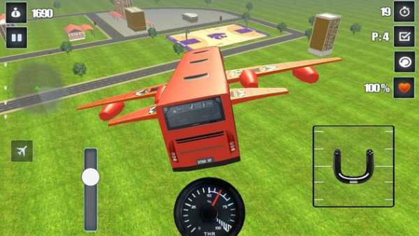 Modern Flying Bus Simulator screenshot 4