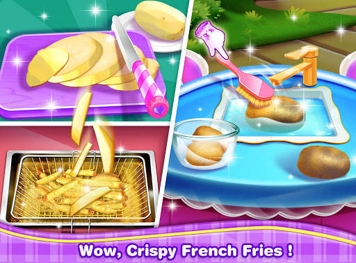 Kids Food Party - Burger Maker Food Games screenshot 3