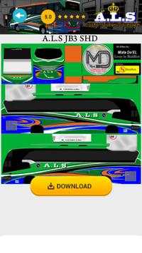 Livery Bus ALS Lengkap screenshot 4