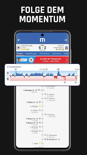 M Scores - Fussball Ergebnisse screenshot 7