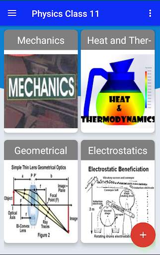 Physics Class 11 скриншот 1