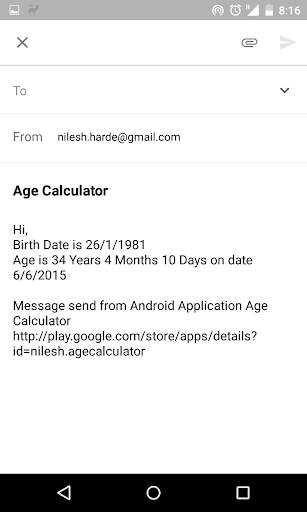 Age Calculator screenshot 3
