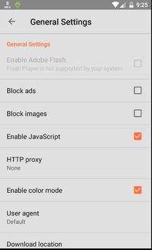 Uc Browser Mini screenshot 4