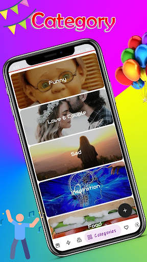 Fun 2 -Funny Video/Image/Quote/whatsapp Status App скриншот 5