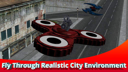Flying Finger Spinner 3D screenshot 1