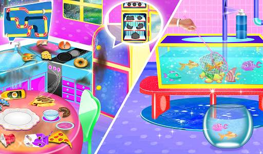 Princess House Cleaning - Home CleanUp for Girls screenshot 11
