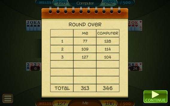 Rummy 500 Lite screenshot 5