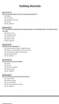 Building Materials Notes & MCQ for Civil Engineers screenshot 5