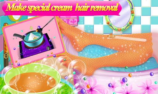 Princess Leg Spa Salon: Body Makeup Game screenshot 4
