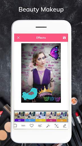 Girl Beauty Makeup Photo Editor:Face Makeup Camera screenshot 4