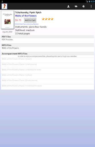 Virtual Sheet Music screenshot 11