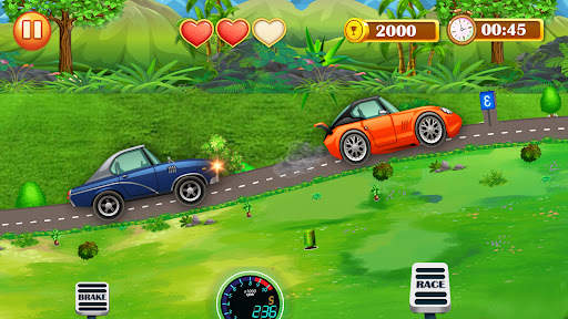 Up Hill Drive & Car Climb Race screenshot 1
