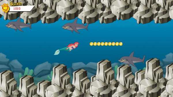 Mermaid Ariel Shark Attack screenshot 2