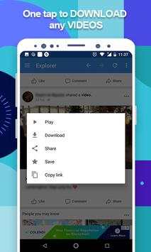Video Downloader for Facebook screenshot 2