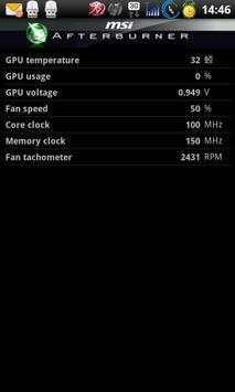 MSI Afterburner APP screenshot 2
