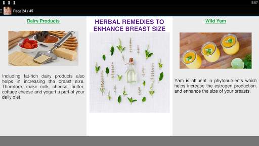 Home Remedy Breast Enlargement screenshot 3
