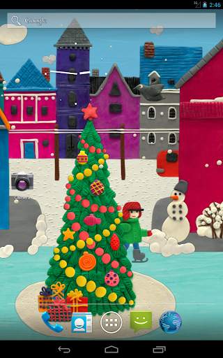 Winter town Live wallpaper HD screenshot 10