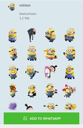 New Funny Cartoons stickers for Whatsapp 2020 screenshot 2
