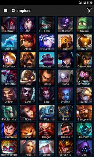 Champions Builds for LoL screenshot 1