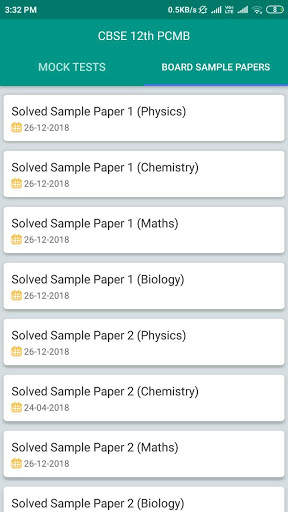 CBSE Class 12 - Sample & Solved Papers скриншот 7
