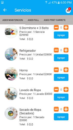 Cleaning App Chile screenshot 4