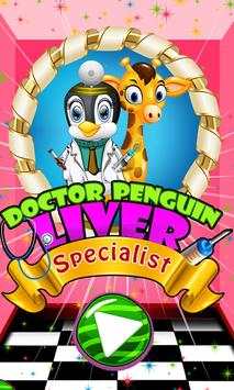 Doctor Penguin Liver Specialist - Surgery Game screenshot 1