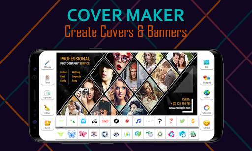 Cover Photo Maker - Banners & Thumbnails Designer screenshot 3