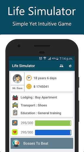 Life Simulator 💰💰💰 screenshot 1