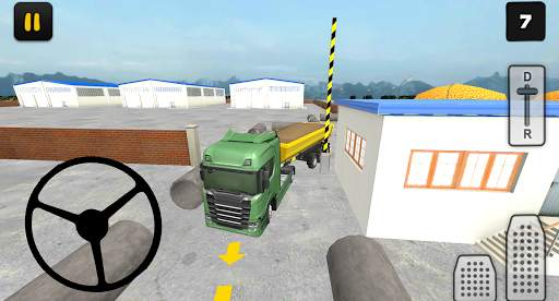 Truck Simulator 3D: Sand Transport screenshot 3
