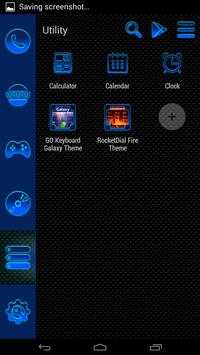 Smart Launcher Blue Neon screenshot 6