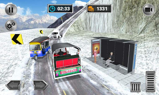 Tuk Tuk Driving Simulator 3D - Hill Drive Sim 2018 screenshot 4