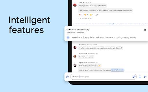 Google Chat screenshot 10
