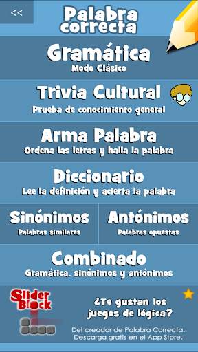 Palabra Correcta screenshot 3