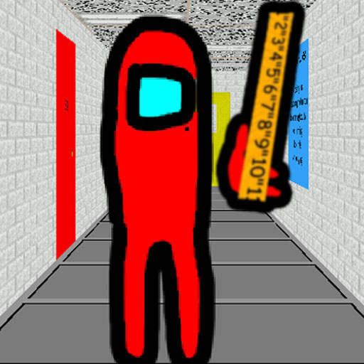 Red Scary Impostor Teacher Among Math Us Mod 1.1.8