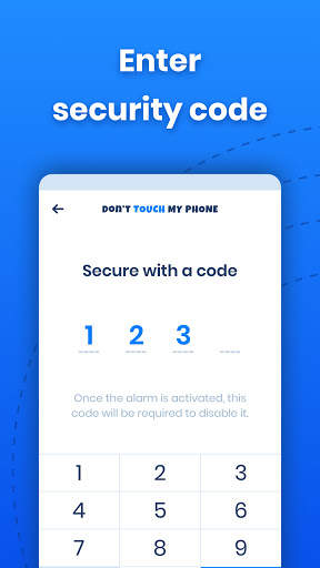 Don't Touch My Phone: Anti-theft motion alarm screenshot 3